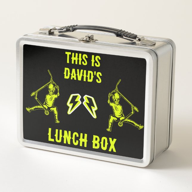 Lunch Box Trick Scooter Rider (Devant)