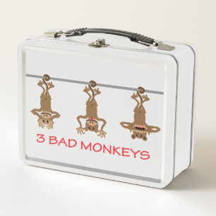 Lunch Box Trois mauvais singes