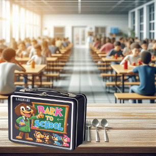 Lunch Box Troublemaker Enseignant Chien Lunette