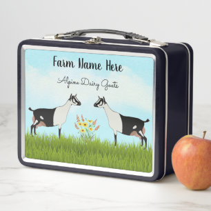 Lunch Box Troupeau de chèvre laitière alpine