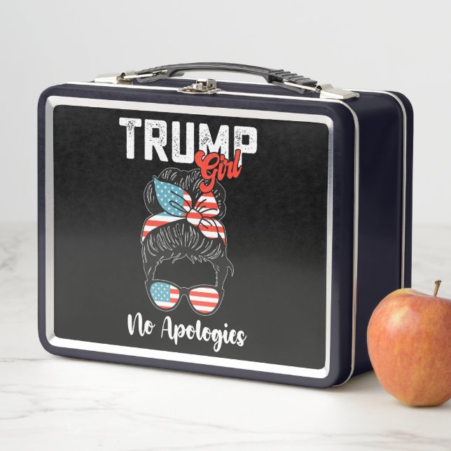 Lunch Box Trump Girl No excuse pour l'élection présidentiell (En situation)