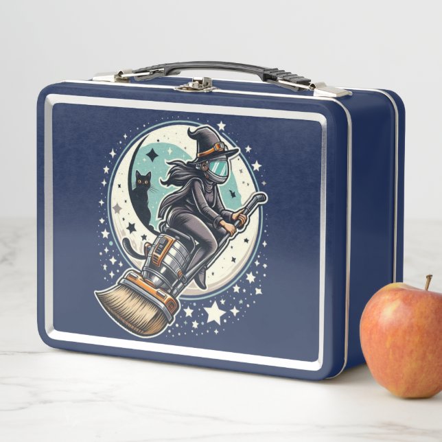 Lunch Box Turbo Witch : Vitesse Éffrayante la nuit d'Hallowe (En situation)