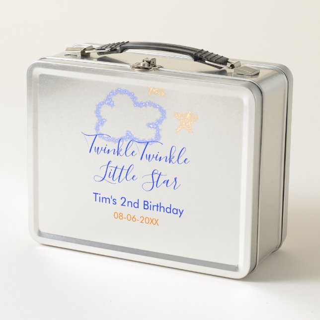Lunch Box Twinkle scintillement petite étoile anniversaire v (Devant)