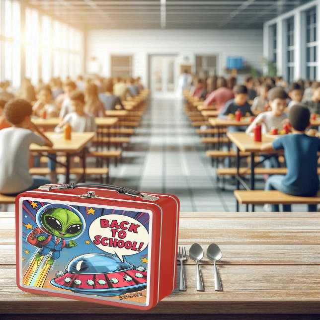 Lunch Box UFO Retour à l'école (Créateur téléchargé)