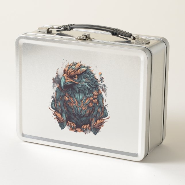 Lunch Box Un aigle mystique (Devant)