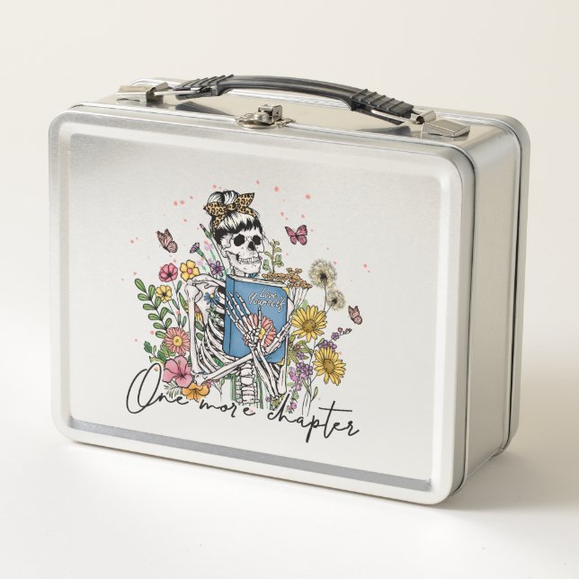 Lunch Box Un autre chapitre Squelette floral (Devant)