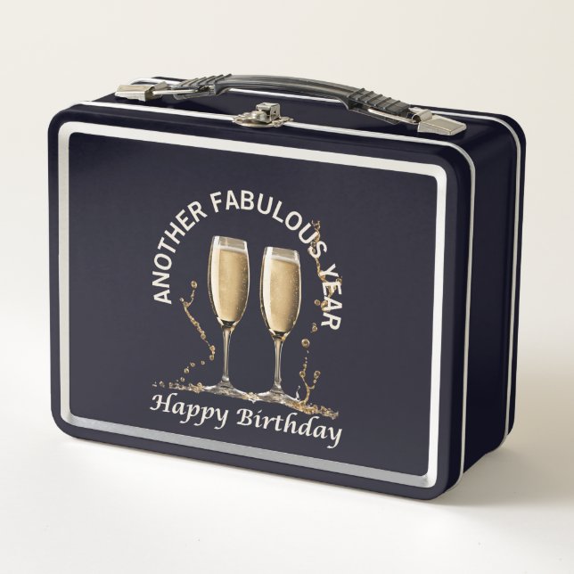 Lunch Box Une autre année fabuleuse Joyeuse fête de naissanc (Devant)