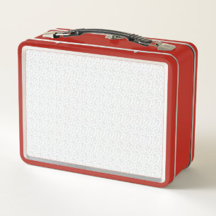 Lunch Box Une surface entièrement blanche et sans fonctionna