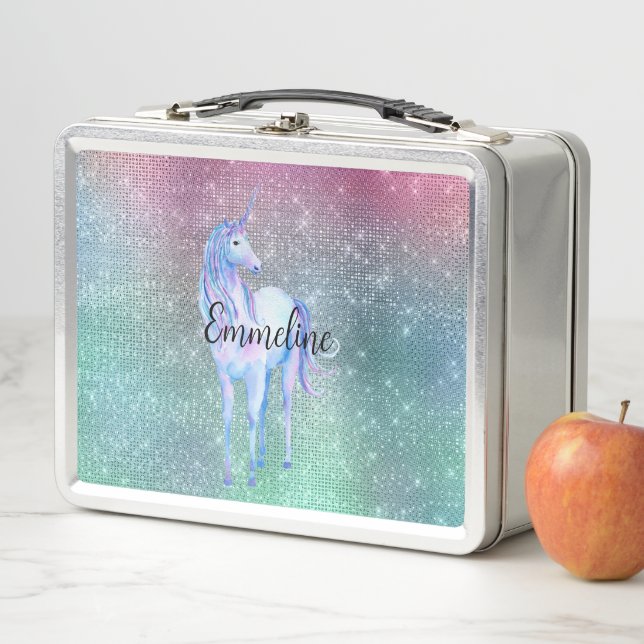 Lunch Box Unicorn Sparkle (En situation)