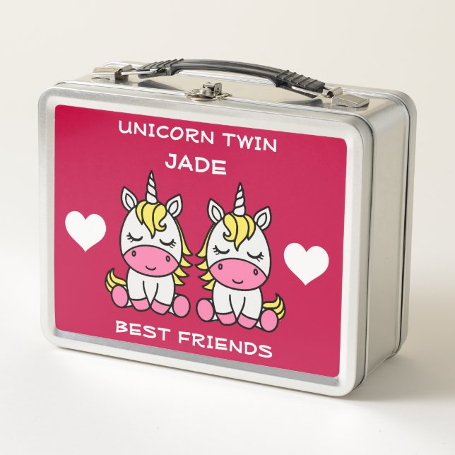 Lunch Box Unicorn Twin Sister (Devant)