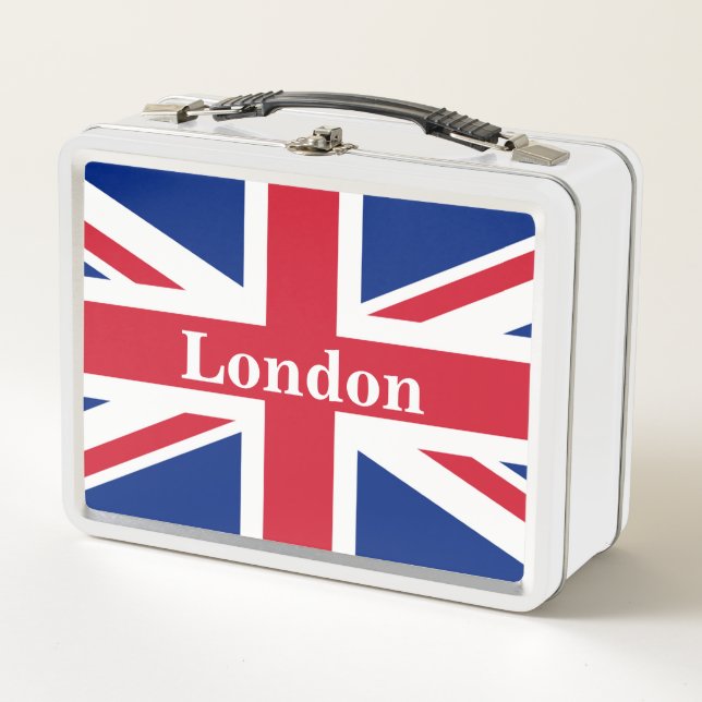 Lunch Box Union Jack London ~ Drapeau britannique (Devant)