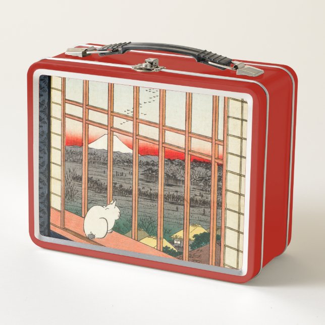 Lunch Box Utagawa Hiroshige - Champs de riz Asakusa (Devant)