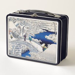 Lunch Box Utagawa Hiroshige - Pont des tambours à Meguro