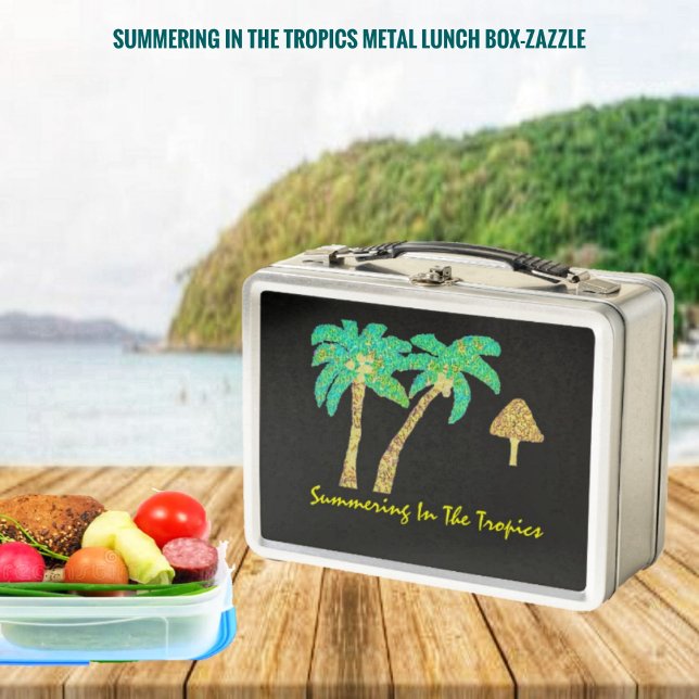 Lunch Box Vacances d'été sous les tropiques (Créateur téléchargé)