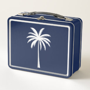 Lunch Box Vacances été cool Sunset Beach Palm Tree