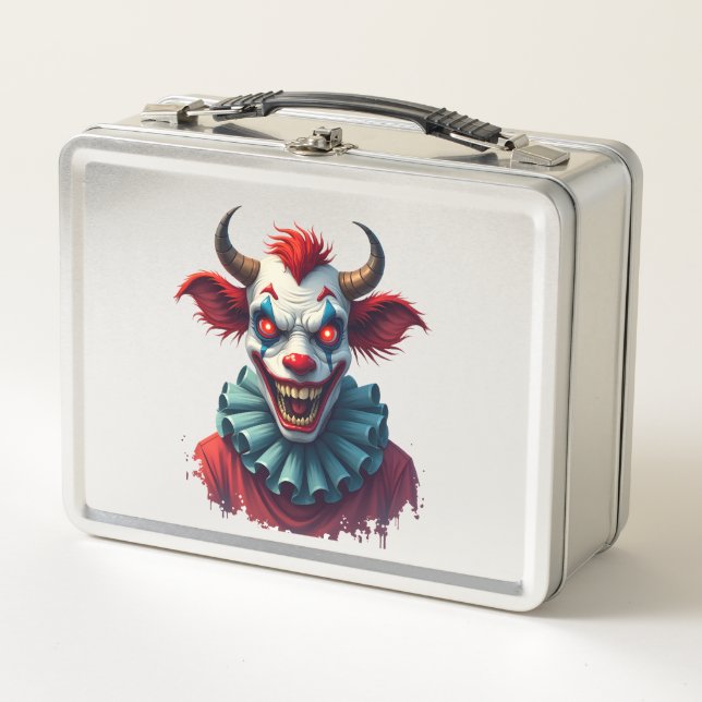 Lunch Box Vache Clown de la Terreur (Devant)