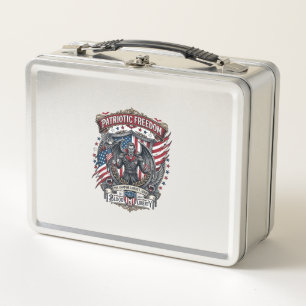 Lunch Box Vampire Patriotique Liberté Seigneur Horreur Monst