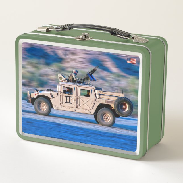 LUNCH BOX VÉHICULES D'OPÉRATIONS SPÉCIALES DES ÉTATS-UNIS -  (Devant)