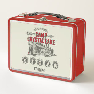 Lunch Box Vendredi 13 Bienvenue à Camp Crystal Lake
