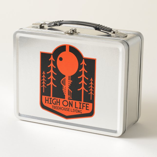 Lunch Box Vêtements et accessoires de cabane dans les arbres (Devant)