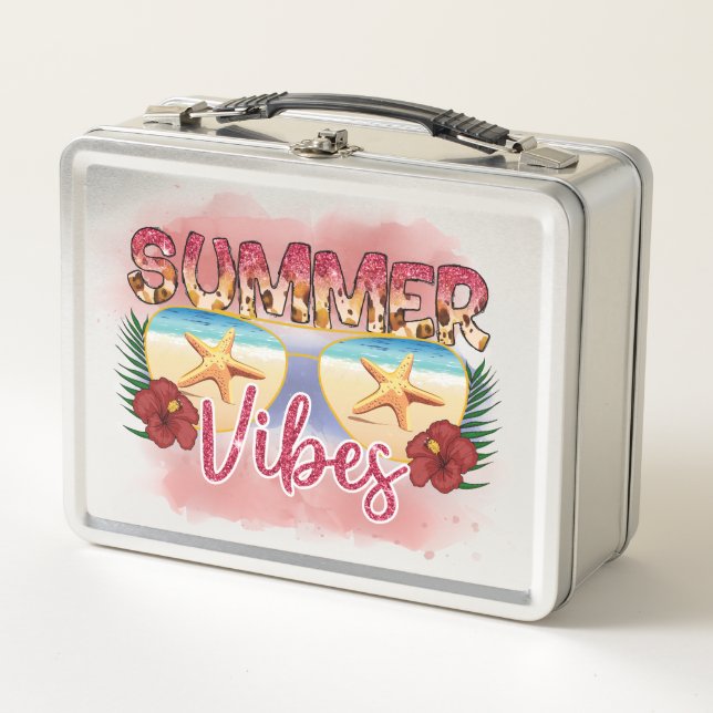 Lunch Box Vibes d'été | Conception des lunettes de soleil de (Devant)