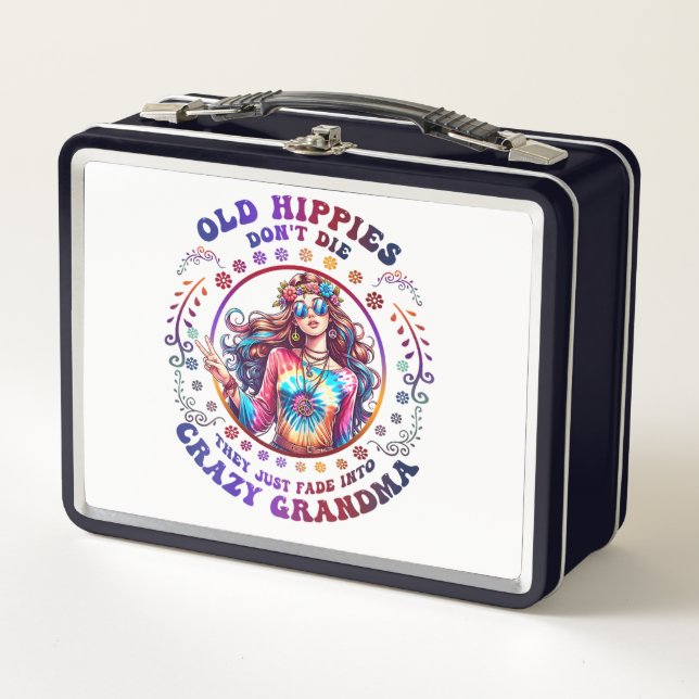 Lunch Box Vieux hippies ne meurent pas (Devant)
