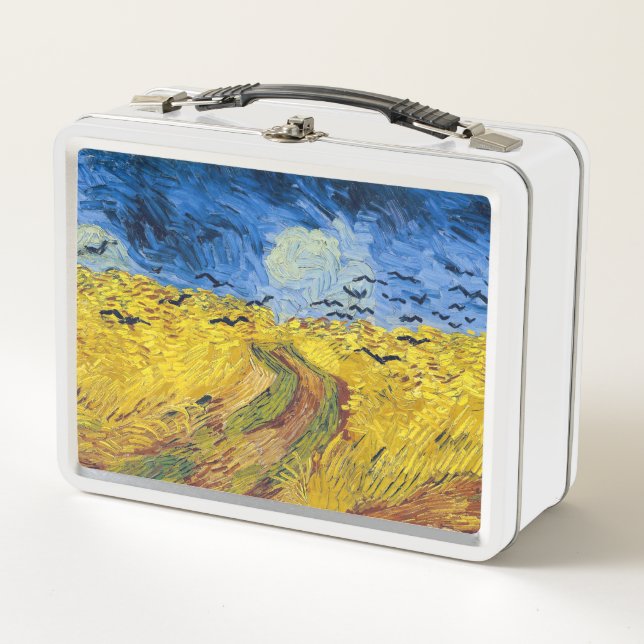 Lunch Box Vincent van Gogh - Champ de blé aux corbeaux (Devant)