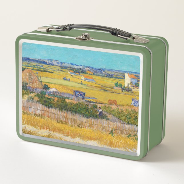 Lunch Box Vincent van Gogh - Moisson à La Crau (Devant)
