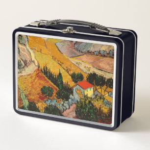 Lunch Box Vincent van Gogh - Paysage, Maison et Laboureur