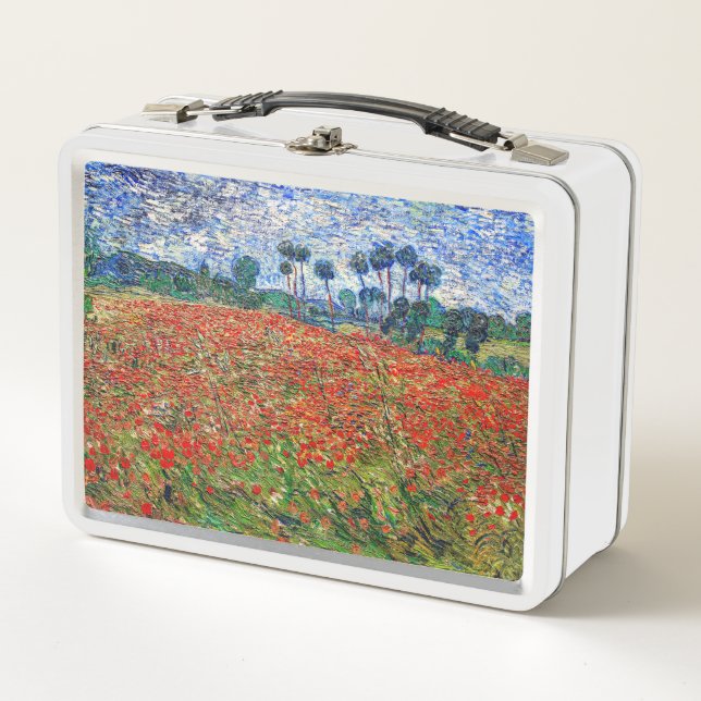 Lunch Box Vincent van Gogh - Poppy Field (Devant)