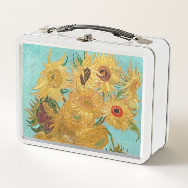 Lunch Box Vincent Van Gogh - Vase avec douze tournesols (Devant)