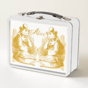 Lunch Box Vintage Alice au pays des merveilles
