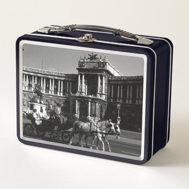 Lunch Box Vintage Autriche Vienne Palais Hofburg (Devant)