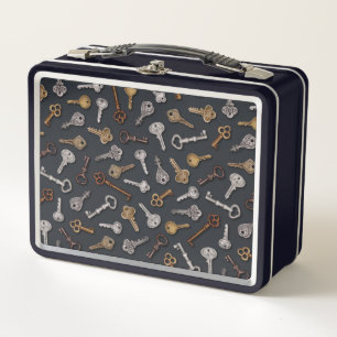 Lunch Box Vintage et Antique Keys