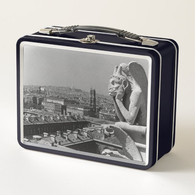 Lunch Box Vintage France Paris Notre Dame (Devant)