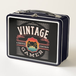LUNCH BOX VINTAGE GAMER LIMITED EDITION