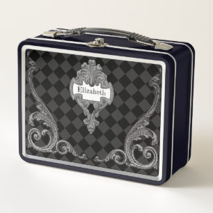 Lunch Box Vintage Steampunk Personnalisé