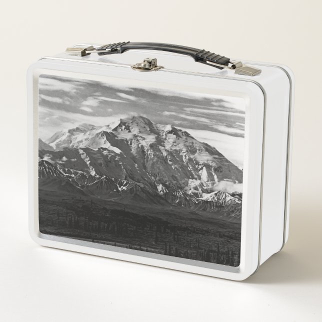 Lunch Box Vintage USA Alaska Mt Mckinley (Devant)