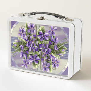 Lunch Box violettes dans un bocal de lune