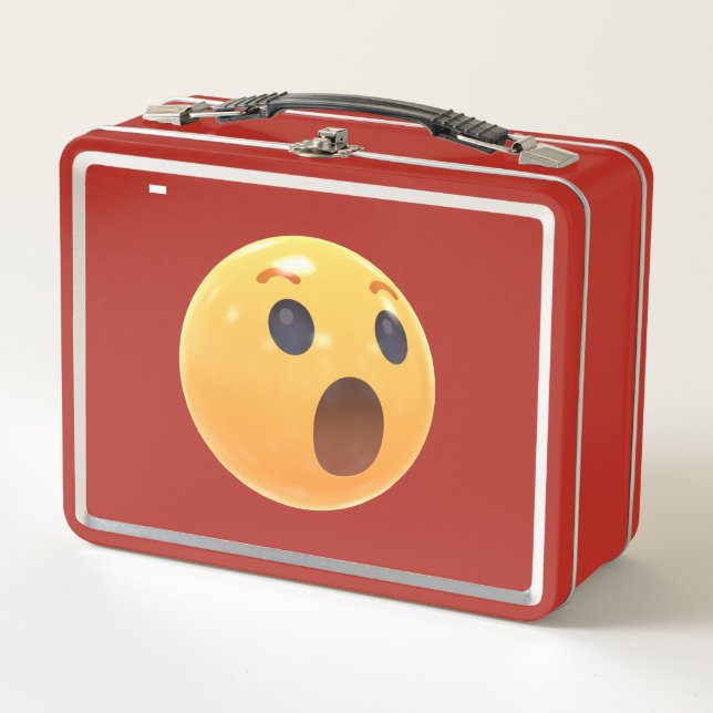 Lunch Box Visage d'emoji riant drôle (Devant)