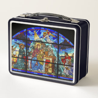 Lunch Box Vitrail Naissance du Christ