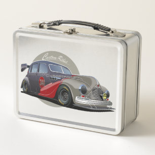 Lunch Box Voiture de course retro sci-fi personnalisée