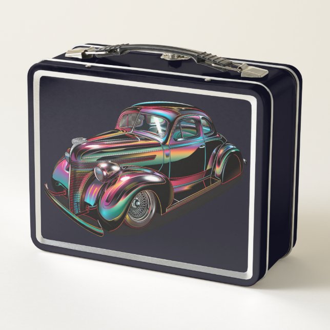 Lunch Box Voiture Musclée Classique (Dos)