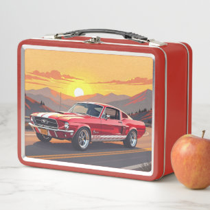 Lunch Box Voiture Musclée Classique 1967