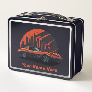 Lunch Box Voitures classiques Chevy Corvette 002