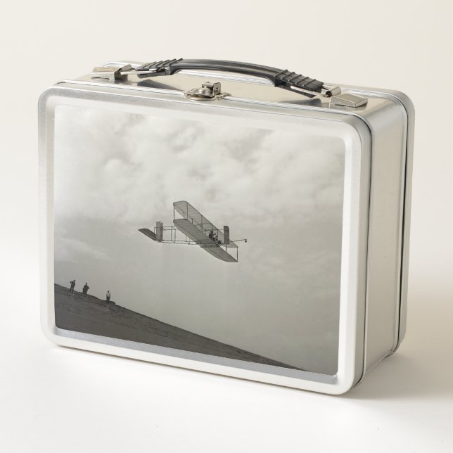 Lunch Box Vol Aviation De Test De Planeur Frères Wright (Devant)