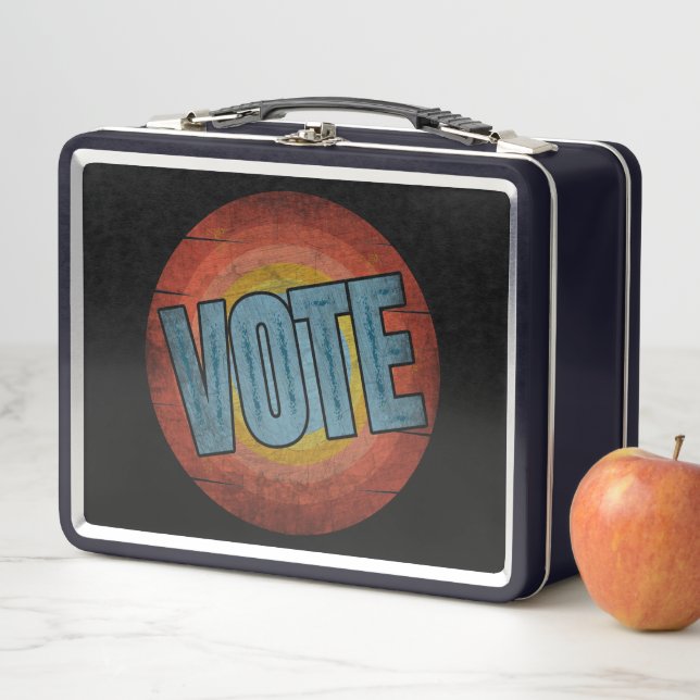 LUNCH BOX VOTE VINTAGE (En situation)