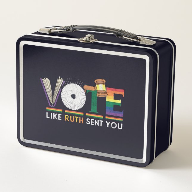 Lunch Box Votez comme si Ruth vous avait envoyé Marteau Fémi (Devant)