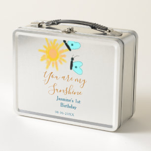 Lunch Box Vous êtes mon bleu bleu bleu soleil jaune orange