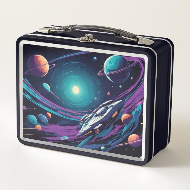Lunch Box Voyage cosmique (Devant)